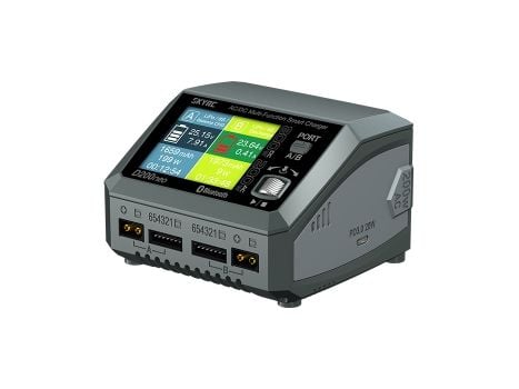 SkyRC D200 neo, litiumjern fosfaatti (LiFePO4), litiumpolymeeri (LiPo), litium-ioni (Li-Ion), Nikkeli-kadmium...