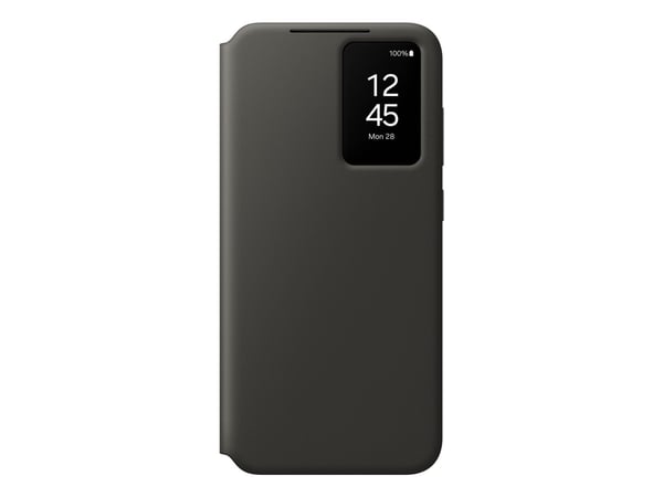 Samsung EF-ZS721 - Flipomslag til mobiltelefon - sort - for Galaxy S24 FE