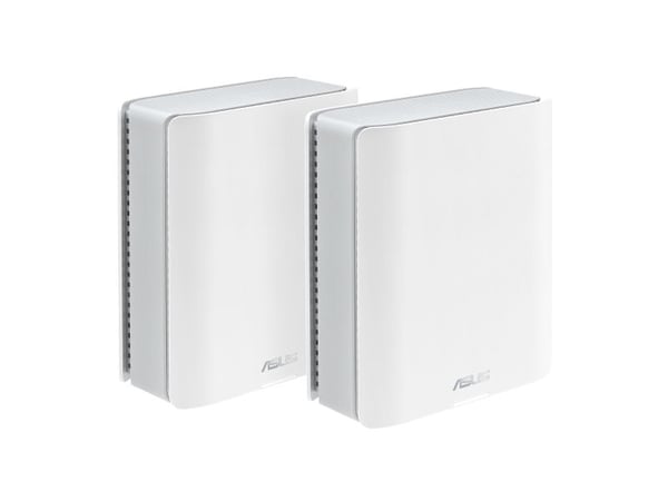 ASUS ZenWiFi BT8 2-pack hvit (EU+UK) Dual-band WiFi 7 BE14000 Mesh System