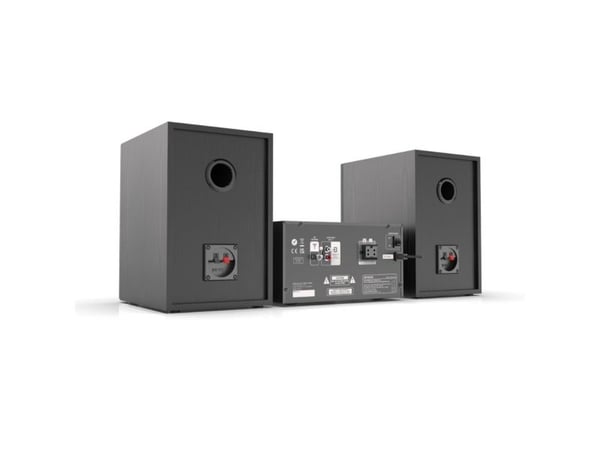 Aiwa MSBTU-600, Hjemmelydmikrosystem, Sort, Bakke, 50 W, RCA, FM