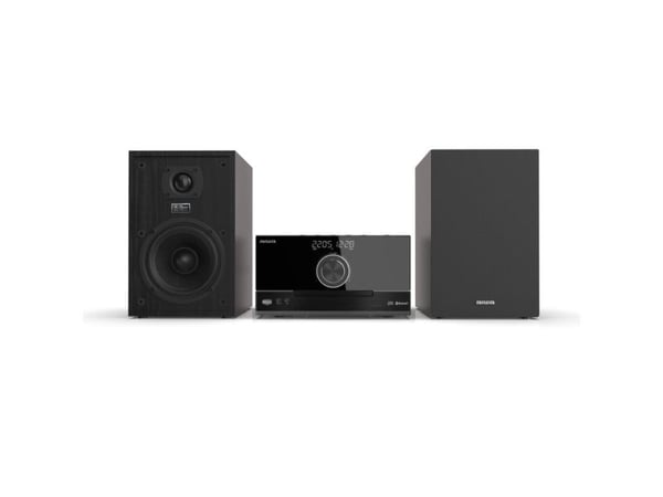 Aiwa MSBTU-600, Hjemmelydmikrosystem, Sort, Bakke, 50 W, RCA, FM