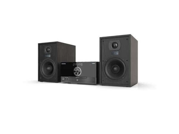 Aiwa MSBTU-600, Hjemmelydmikrosystem, Sort, Bakke, 50 W, RCA, FM