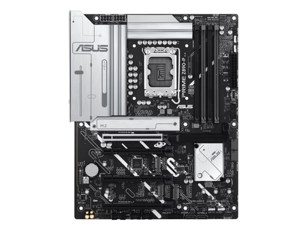 ASUS PRIME Z890-P - Hovedkort - ATX - LGA1851-sokkel - Z890 Chipset - USB-C 3.2 Gen 2x2, USB 3.2 Gen 2, USB 3.2 Gen 1, USB-C 3.2 Gen 1 - 2.5 Gigabi...
