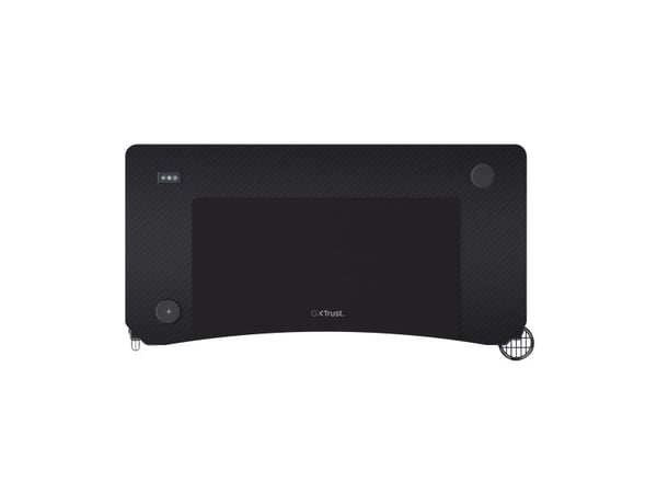 Trust GXT 710 Luminus Pro - Skrivebord - rektangulær - svart