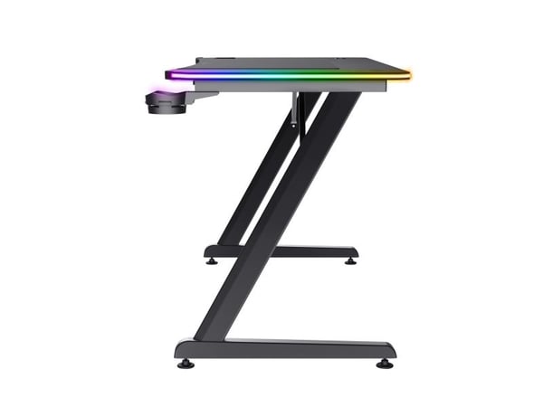 Trust GXT 710 Luminus Pro - Skrivebord - rektangulær - svart