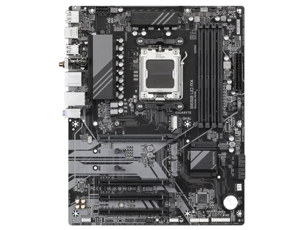 Gigabyte B650 UD AX - 1.0 - hovedkort - ATX - Socket AM5 - AMD B650 Chipset - USB-C 3.2 Gen 1, USB 3.2 Gen 2, USB 3.2 Gen 1 - Wi-Fi 6, Gigabit LAN,...