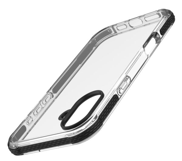 Cellularline 8018080482465, Suojus, Apple, iPhone 16, 15,5 cm (6.1"), musta