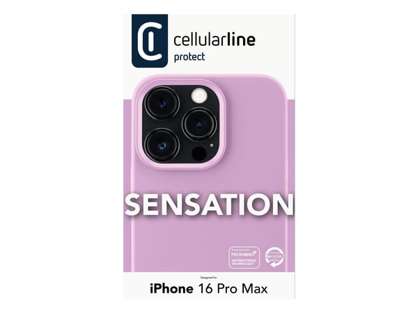 Cellularline 8018080482540, Suojus, Apple, iPhone 16 Pro Max, 17,5 cm (6.9"), Vaaleanpunainen