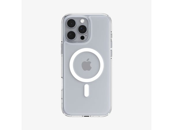 Spigen Ultra Hybrid T (MagFit), Suojus, Apple, iPhone 16 Pro, 16 cm (6.3"), Läpinäkyvä, Valkoinen