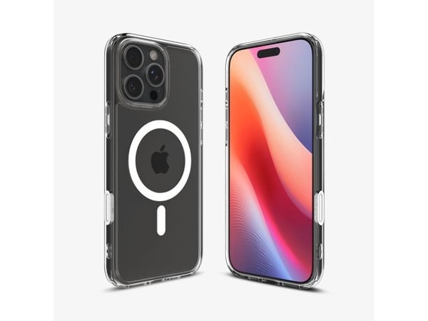 Spigen Ultra Hybrid T (MagFit), Suojus, Apple, iPhone 16 Pro, 16 cm (6.3"), Läpinäkyvä, Valkoinen