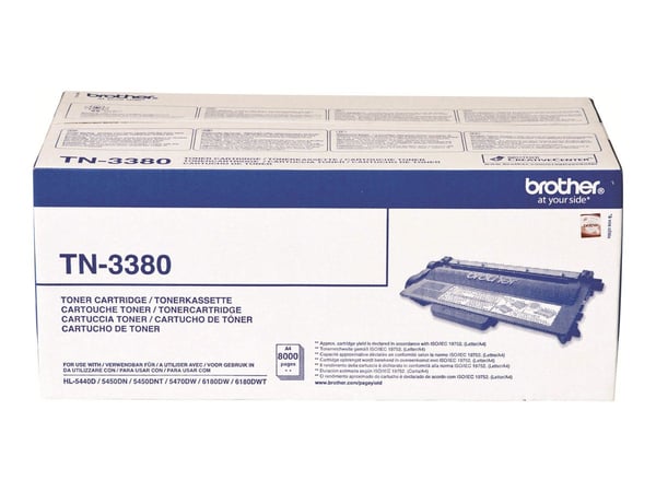 Brother TN-3380, 8000 sivua, Musta, 1 kpl