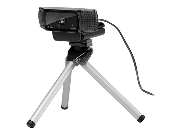 Logitech HD Pro Webcam C920 - Verkkokamera - väri - 1920 x 1080 - ääni - USB 2.0 - H.265