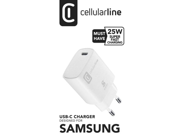 Cellularline 8018080457081, Innendørs, AC, Hvit