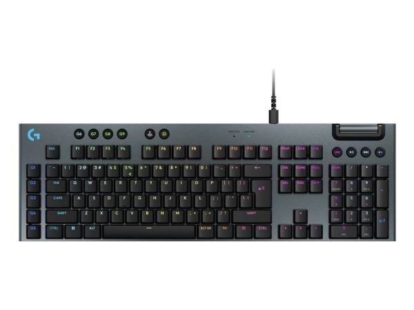 Logitech G G915 X - Näppäimistö - bagbelyst - USB - QWERTY - US International - tastkontakt: GL Tactile - lajittelu