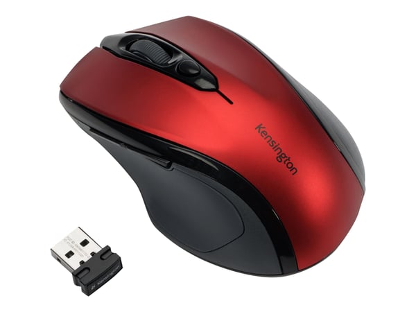 Mus Kensington K72422 Pro Fit trådløs rød