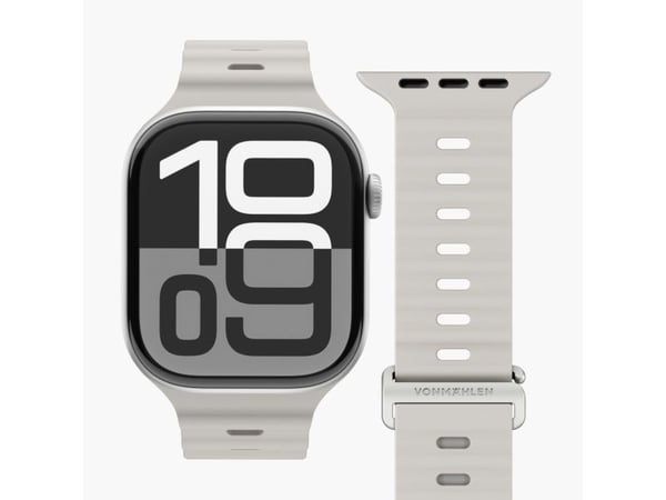 Vonmählen Wave Armbånd 2 for Apple Watch 38 40 41 mm beige (AWS00119)