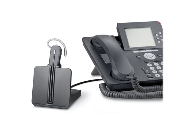Poly CS 540A - CS500 Series - hodesettsystem - konvertibel - DECT - trådløs Poly CS 540A - CS500 Series - hodesettsystem - konvertibel - DECT - trådløs
