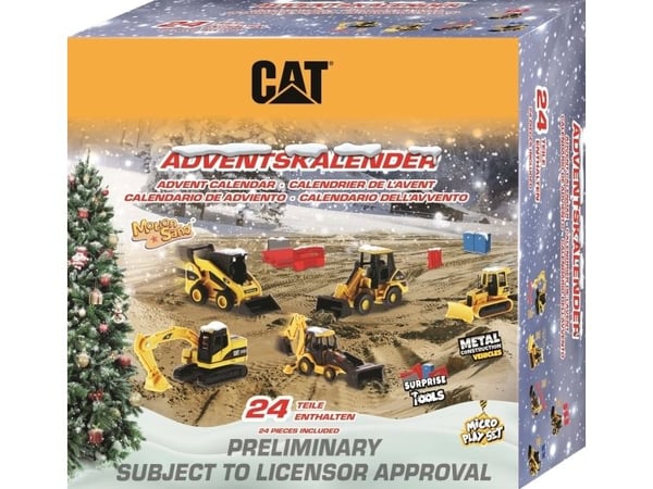 Carrera CAT Baustelle lelujen joulukalenteri