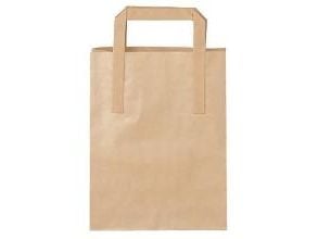 Bærepose 4.9ltr L180xB80xH220mm 70g Papir Med Hank Brun,250 stk/krt