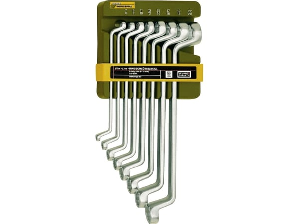 Proxxon 23 810, Krom, 6,7,8,9,10,11,12,13,14,15,16,17,18,19,20,22 mm, 6 stykker