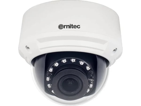 Ernitec 0070-1322A, IP-turvakamera, Langallinen, Katto/Seinä/Tanko, Valkoinen, IK10, 2.8 - 12 mm