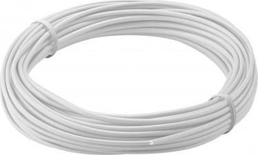 Goobay 55046, Kupari, 0,14 mm², Valkoinen, Polyvinyylikloridi (PVC), CE, 10 m