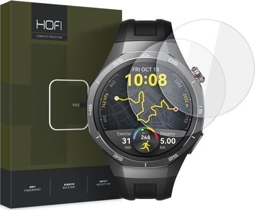 Hofi herdet glass Hofi Glass Pro+ Huawei Watch GT 5 Pro 46mm Clear [2 PACK]