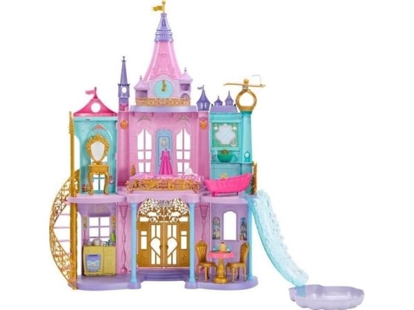 Disney Princess -leker, Magical Adventures-slott, 3 år, Batterier kreves, 6,5 kg