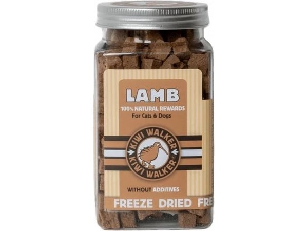 Kiwi Walker Kiwi Walker Dog Treat Pakastekuivattu lammas 90g