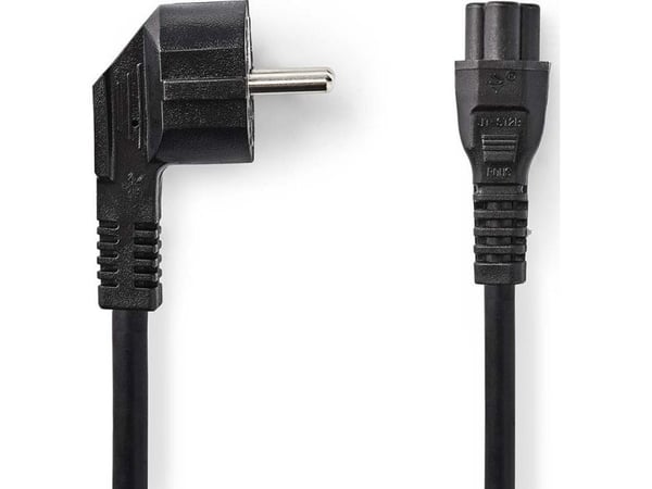 Nedis CEGL10100BK30, 3 m, Virtapistoke tyyppi F, IEC C5
