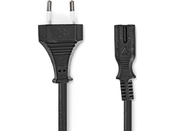 Nedis CEGL11042BK20, 2 m, Virtapistoke tyyppi C, IEC 320