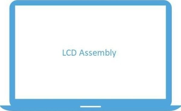 CoreParts LCD-assembly S+ kvalitet för MS