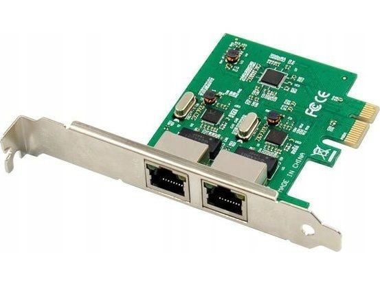 MicroConnect PCI-E 8111F dual RJ45 Gigabit-kontroller