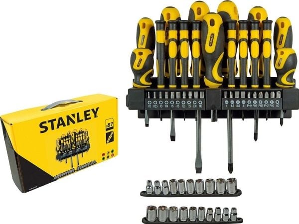 Stanley skrutrekkere 57 stk. (STHT0-62143)
