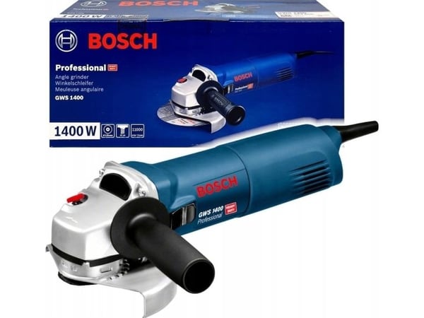 Bosch GWS 1400 Professional, 11000 rpm, 12,5 cm, vaihtovirta, 2,2 kg