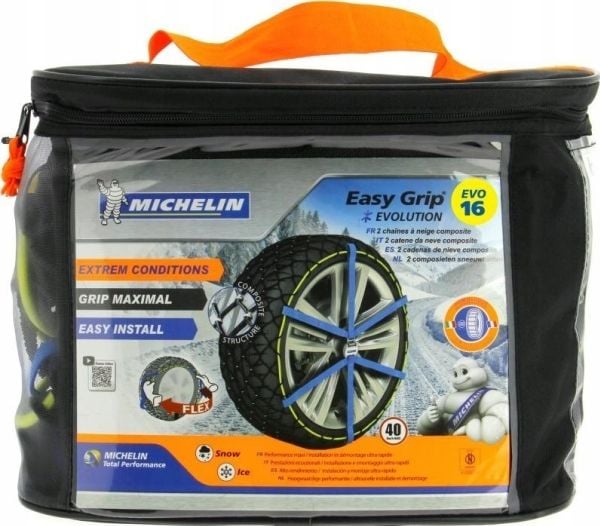 Michelin Snøkjeder EasyGrip Evolution 16 - 235/55-19, 255/50-19, 275/45-19, 255/45-20, 275/40-20