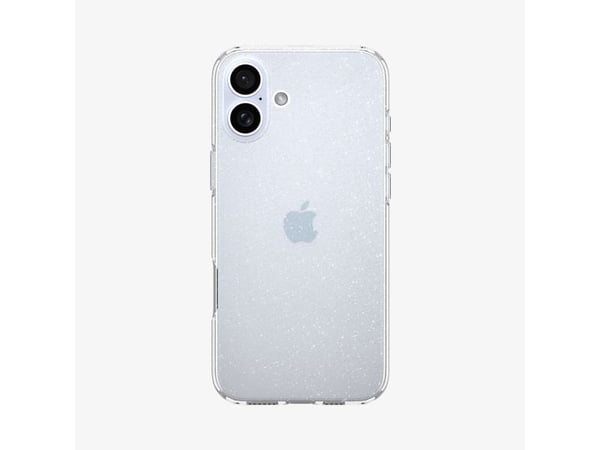 Spigen Liquid Crystal Glitter, Deksel, Apple, iPhone 16, 15,5 cm (6,1"), gjennomsiktig