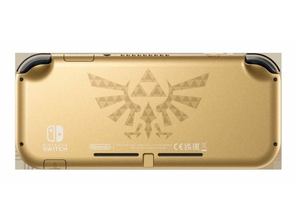 Nintendo Switch Lite - Hyrule Edition - håndholdt spillkonsoll - gull - med Nintendo Switch Online + Expansion Pack 12-måneders medlemskap