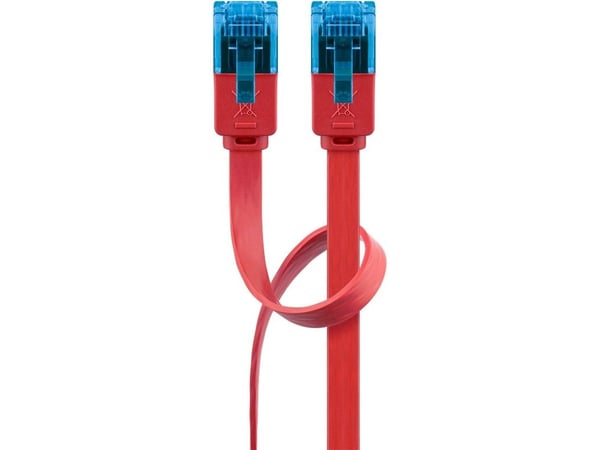 Goobay 96300, 0,5 m, Cat6, U/UTP (UTP), RJ-45, RJ-45, Punainen
