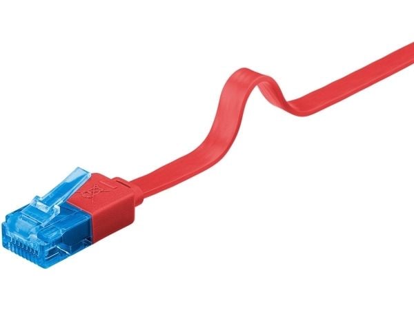 Goobay 96300, 0,5 m, Cat6, U/UTP (UTP), RJ-45, RJ-45, Punainen