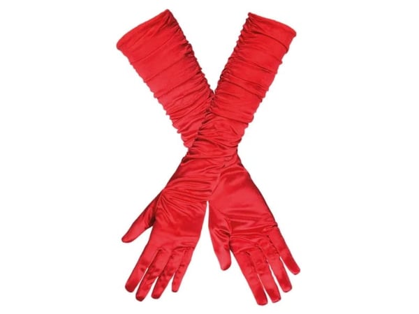 Boland 03142, Hansker til kostyme, Voksen, Hunkjønn, Polyester, Rød, 83 g
