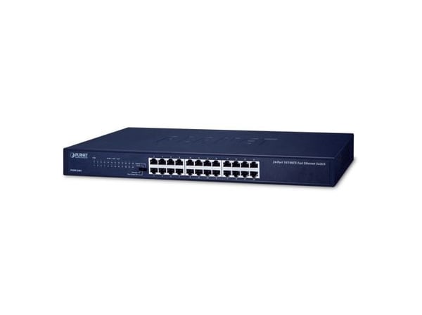 PLANET FNSW-2401 - Switch - 24 x 10/100 - stasjonær