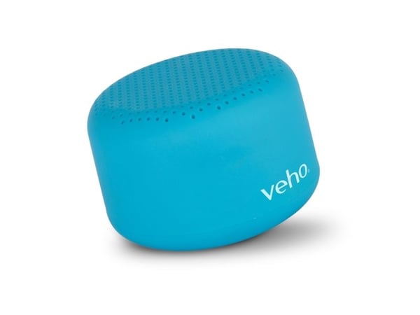 Veho M-Series M3 - Høyttaler - for bærbar bruk - trådløs - Bluetooth - 3 watt - akvamarin