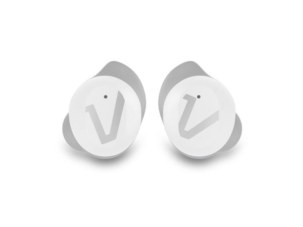 Veho RHOX - True wireless-hodetelefoner med mikrofon - i øret - Bluetooth - fusjonshvit