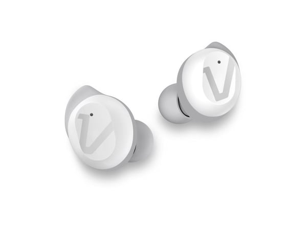 Veho RHOX - True wireless-hodetelefoner med mikrofon - i øret - Bluetooth - fusjonshvit