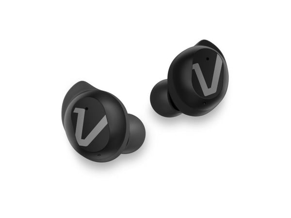 Veho RHOX - True wireless-hodetelefoner med mikrofon - i øret - Bluetooth - karbon sort