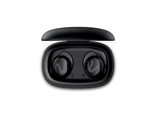 Veho RHOX - True wireless-hodetelefoner med mikrofon - i øret - Bluetooth - karbon sort