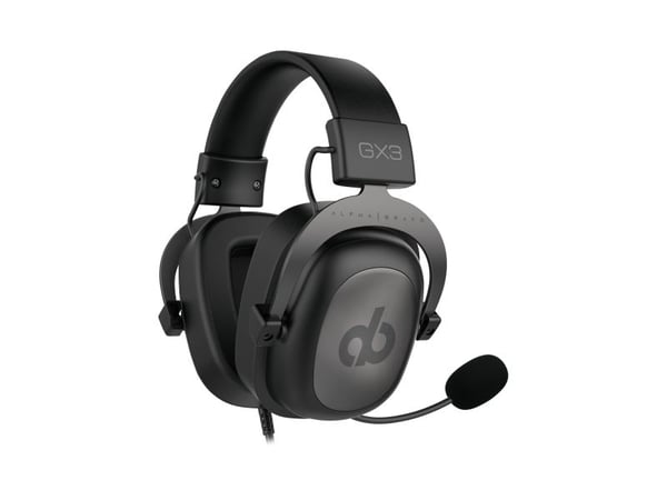 Alpha Bravo GX3 Pro - Hodesett - full størrelse - kablet - 3,5 mm jakk, USB - lydisolerende