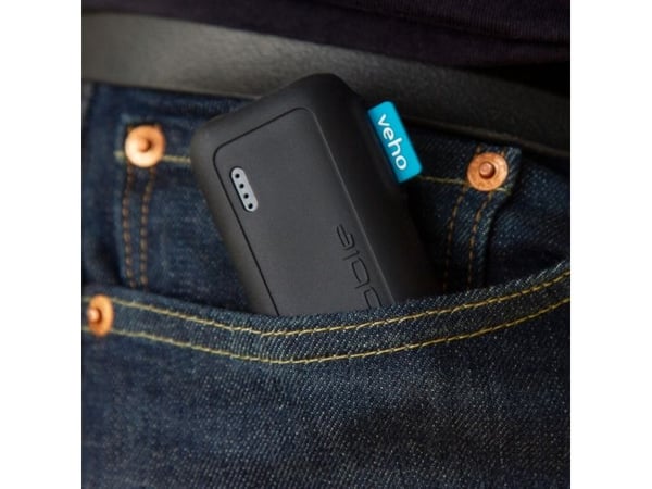 Veho Pebble PZ-6, 5000 mAh, Litiumioni (Li-Ion), 3,7 V, Musta