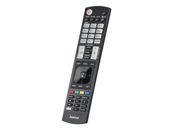 Hama 00221061, TV, IR Kabelfri, Trykknapper, Svart